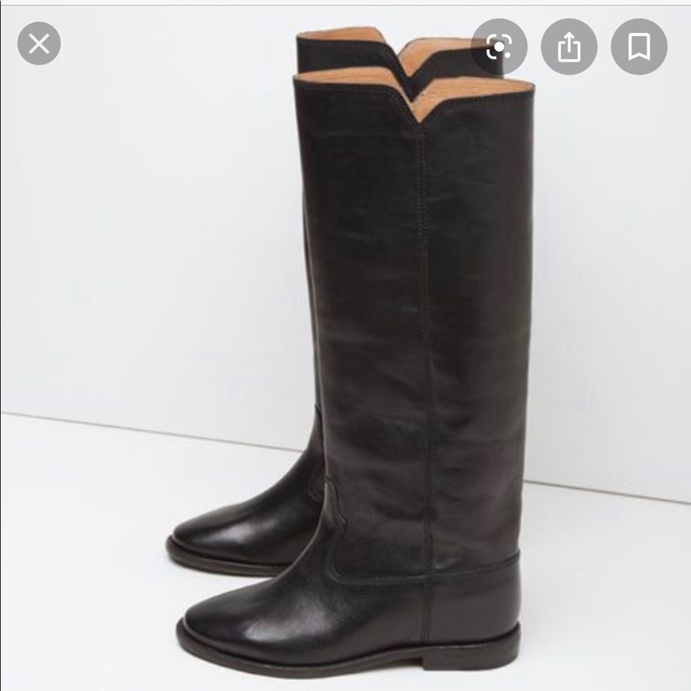 ISO Isabel Marant Chess leather boots